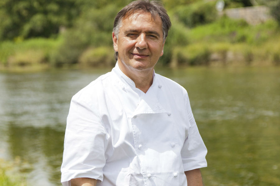 Raymond Blanc, direttore Culinario del servizio Business Premier di Eurostar e ideatore insieme a Silent Pool del Toujours 21