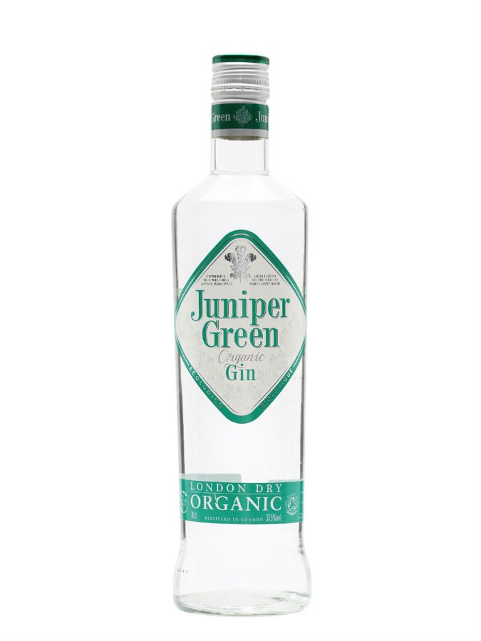 La bottiglia di Juniper Green Organic Gin