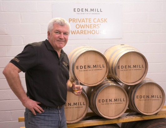Paul Miller, founder Eden Mill Distillery & Brewery
