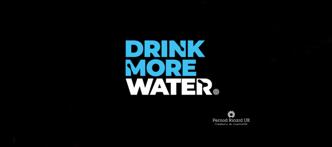 drink more water pernod